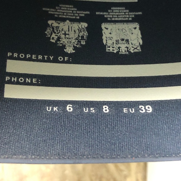 Hunter Women's Original Tall Wide Navy Size 8 - Picture 10 of 14